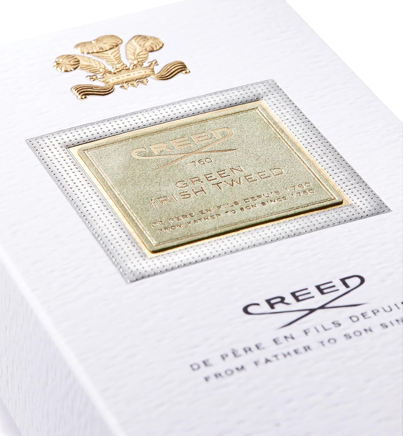 Creed Green Irish Tweed Eau de Parfum 120 ml (4 oz) – Authentic Batch 17Q01 | Original Bottle & Cap | Free USA Shipping