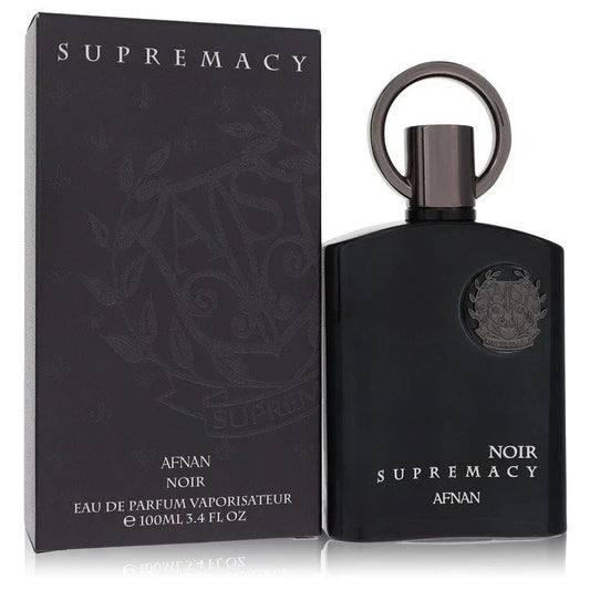 Afnan Supremacy Noir Eau De Parfum 100ml – Bold Smoky Woody Luxury Perfume for Men | Long Lasting Fragrance USA